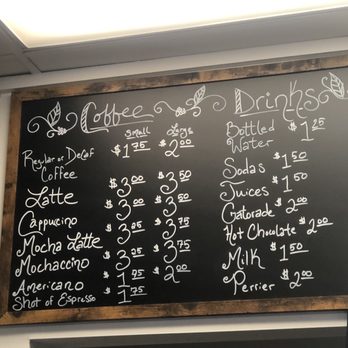 Once In A Blue Moon Bakery & Cafe - Drink menu - Bakeries Near Me - Cary, North Carolina