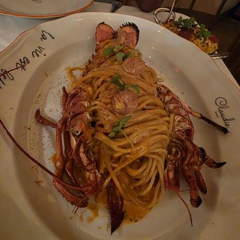 Claudie - Lobster spaghetti - French Near Me - Miami, Florida Claudie - Lobster spaghetti - French Near Me - Miami, Florida