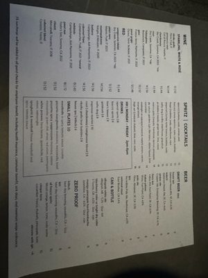 Menu photo 8 Delarosa Marina San Francisco, CA