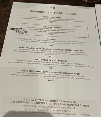 Menu photo 5 Bryggeloftet & Stuene Bergen, 12 Menu photo 5 Bryggeloftet & Stuene Bergen, 12