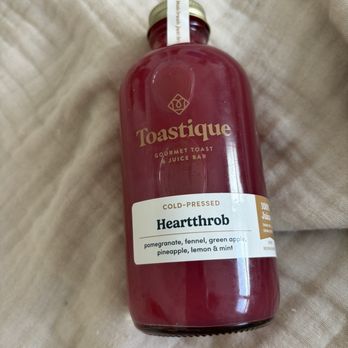 Toastique - Heartthrob Bottled Juice - Breakfast & Brunch Near Me - Raleigh, North Carolina Toastique - Heartthrob Bottled Juice - Breakfast & Brunch Near Me - Raleigh, North Carolina