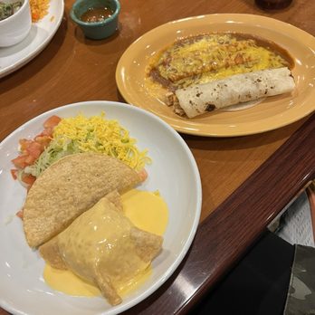 Señor Tequila Mexican Bar & Grill - #3 on Favorite dinners Chicken Fajita taco, cheese enchilada, crispy beef taco & cheese puff - Tex-Mex Near Me - Cypress, Texas Señor Tequila Mexican Bar & Grill - #3 on Favorite dinners Chicken Fajita taco, cheese enchilada, crispy beef taco & cheese puff - Tex-Mex Near Me - Cypress, Texas