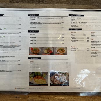 Ramen Josui - Menu as of 6/24/23 pt.2 - Ramen Near Me - Torrance, California