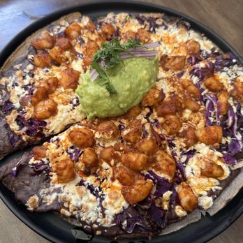 Los Danzantes - Shrimp Tlayuda - Mexican Near Me - Oaxaca, OAX Los Danzantes - Shrimp Tlayuda - Mexican Near Me - Oaxaca, OAX