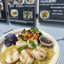Kihei Fish House by Maui Grill  - Grilled Scallops Plate