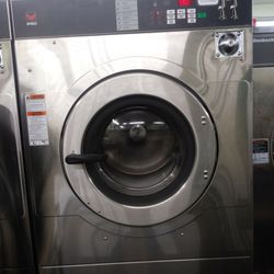 McDuff Avenue Coin Laundry - I'm at the laundry mat my dryer is broken, their big boys hold three or more comforters and they are open until 8 o'clock.