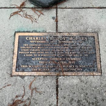 Charles Buddy Bolden - Public Art Near Me - New Orleans, Louisiana Charles Buddy Bolden - Public Art Near Me - New Orleans, Louisiana