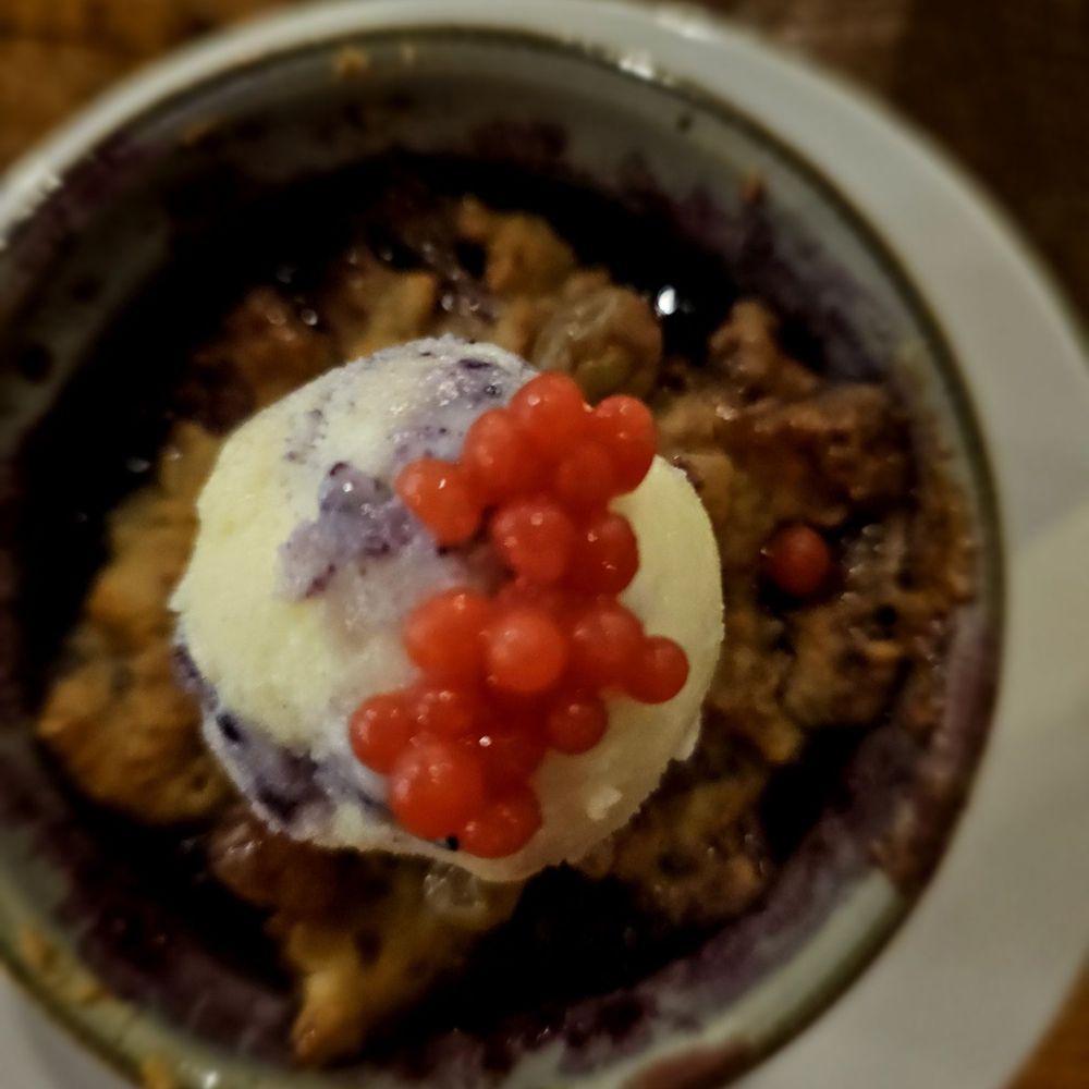 River's Edge Bar and Grill - Blueberry Cobbler - New American Near Me - Charlotte, North Carolina River's Edge Bar and Grill - Blueberry Cobbler - New American Near Me - Charlotte, North Carolina