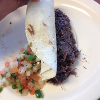 Palm Cafe - Barbacoa on corn - Mexican Near Me - New Braunfels, Texas