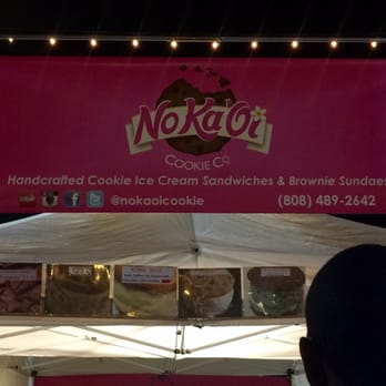 No Ka 'Oi Cookie Company - vendor sign - Desserts Near Me No Ka 'Oi Cookie Company - vendor sign - Desserts Near Me
