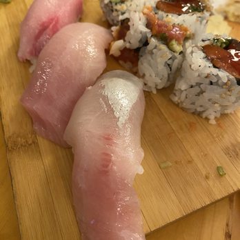 Toyoda Sushi - Yellow Jack and yellow tail. Some sushi rolls on the house - Sushi Bars Near Me - Seattle, Washington Toyoda Sushi - Yellow Jack and yellow tail. Some sushi rolls on the house - Sushi Bars Near Me - Seattle, Washington