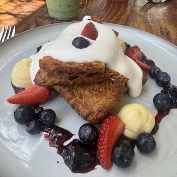 Lazy Dough - Croissant French Toast - Breakfast & Brunch Near Me - Long Beach, California Lazy Dough - Croissant French Toast - Breakfast & Brunch Near Me - Long Beach, California