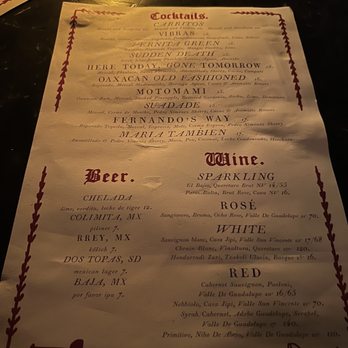 Quixote - Mexican Near Me - San Diego, California