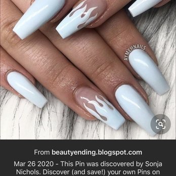 Deluxe Nails and Spa - Picture I showed - Nail Salons Near Me - Denton, Texas
