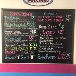 Guzzy-Q - Menu