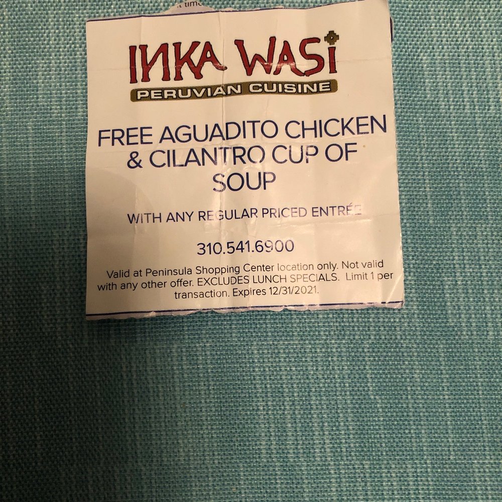 Inka Wasi - Peruvian Near Me - Rolling Hills Estates, California