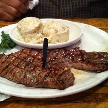 Logan's Roadhouse - Rib-Eye w/ Home-style Mashed Potatoes - Barbeque Near Me - Gallatin, Tennessee Logan's Roadhouse - Rib-Eye w/ Home-style Mashed Potatoes - Barbeque Near Me - Gallatin, Tennessee