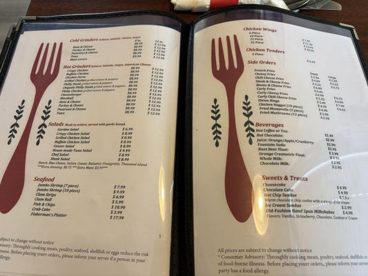 Menu photo 2 Ranch House Stores East Windsor, CT