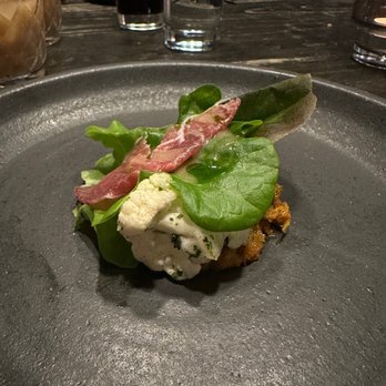 Table X - Charred Cauliflower Salad - this was phenomenal, the Romeco was amazing! - New American Near Me - Salt Lake City, Utah Table X - Charred Cauliflower Salad - this was phenomenal, the Romeco was amazing! - New American Near Me - Salt Lake City, Utah