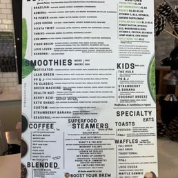 Their menu as of June 12th, 2023 Their menu as of June 12th, 2023