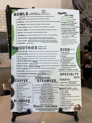 Menu photo 2 FIT BAR Superfood Cafe Renton, WA Menu photo 2 FIT BAR Superfood Cafe Renton, WA