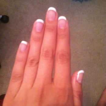 Up Scale Nails - French Shellac (CND) Manicure - Nail Salons Near Me - Denver, Colorado Up Scale Nails - French Shellac (CND) Manicure - Nail Salons Near Me - Denver, Colorado