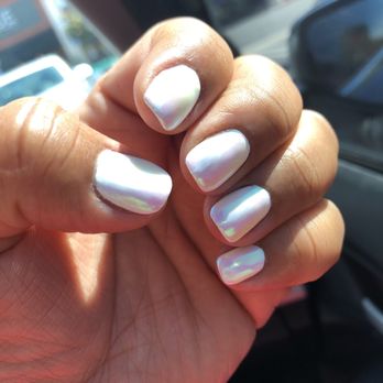 Apple Nail Salon - Unicorn chrome gel - Nail Salons Near Me - Cerritos, California Apple Nail Salon - Unicorn chrome gel - Nail Salons Near Me - Cerritos, California