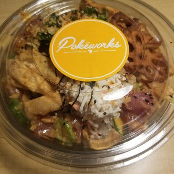 Pokeworks - Custom bowl - Poke Near Me - Houston, Texas Pokeworks - Custom bowl - Poke Near Me - Houston, Texas