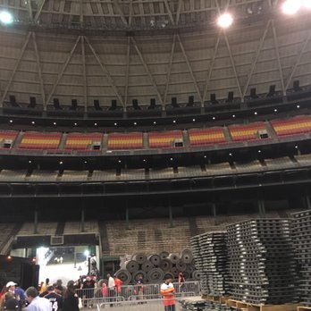 Houston Astrodome - The old seats up in the upper level - Stadiums & Arenas Near Me - Houston, Texas