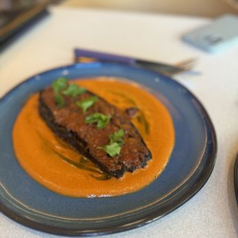 kann - Eggplant with creole cream - Caribbean Near Me - Portland, Oregon