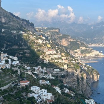 Monastero Santa Rosa - A view of Amalfi from a window on our floor. - Hotels Near Me - Conca dei Marini, SA