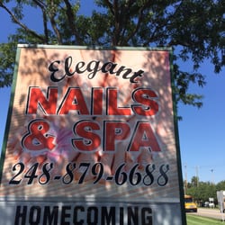 Elegant Nails & Spa - Homecoming special!!