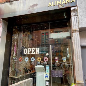 AlimamaTea - Alimama Storefront and Entrance - Desserts Near Me - New York, New York
