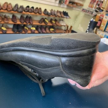 J T Shoe Repair - Before / showing sole worn down - Shoe Repair Near Me - Bloomington, Minnesota J T Shoe Repair - Before / showing sole worn down - Shoe Repair Near Me - Bloomington, Minnesota