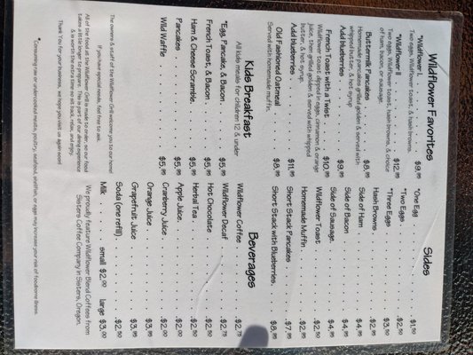 Menu photo 8 Wildflower Grill Lincoln City, OR Menu photo 8 Wildflower Grill Lincoln City, OR