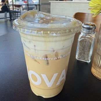 Greenova - Dancha Salt Dulce de Leche Teatte - Coffee & Tea Near Me - Frisco, Texas