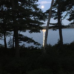 Lakehurst Properties - Evening view of Pemaquid Lake