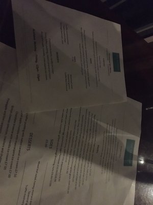 Menu photo 1 The Narrow by Gordon Ramsay London, XGL