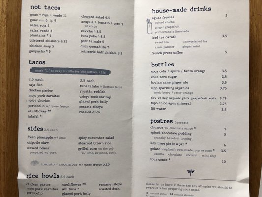 Menu photo 4 bartaco - West Hartford West Hartford, CT Menu photo 4 bartaco - West Hartford West Hartford, CT