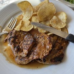 Madeira - The pork chop omg every thing we had was on point had a great waiter Tony class act here
