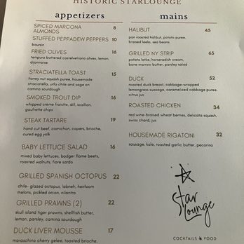 Historic Star Lounge - Dinner Menu. - Lounges Near Me - Sacramento, California Historic Star Lounge - Dinner Menu. - Lounges Near Me - Sacramento, California