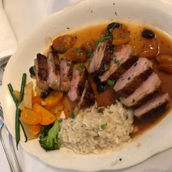 Cutillo's Restaurant - Duck breast with apricot brandy sauce