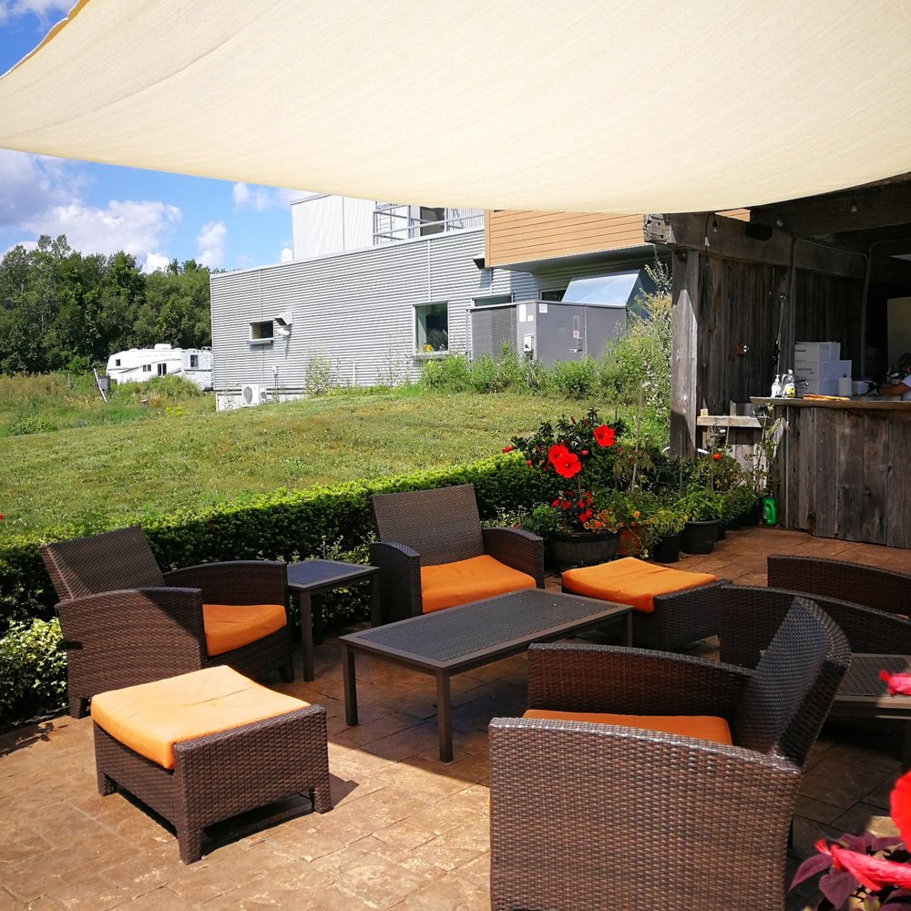 5th Town Artisan Cheese - Shaded patio area - Cheese Shops Near Me - Picton, Ontario 5th Town Artisan Cheese - Shaded patio area - Cheese Shops Near Me - Picton, Ontario
