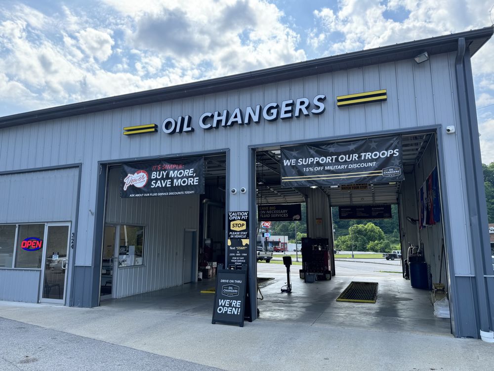 OIL CHANGERS Updated July 2024 324 W Main St, Inez, Kentucky Oil