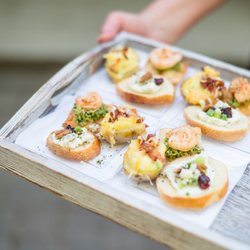 At Your Service... - The passed appetizers!
