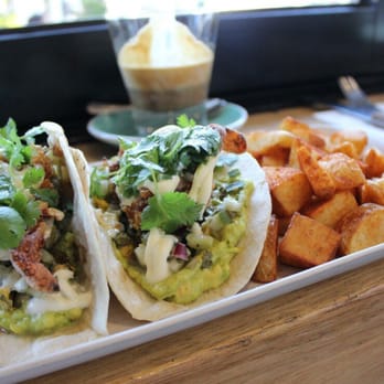 Oscar Cooper - Soft shell crab taco. - Coffee & Tea Near Me - Prahran, VIC