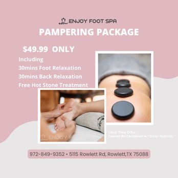 Enjoy Foot Spa - Massage Therapy Near Me - Rowlett, Texas Enjoy Foot Spa - Massage Therapy Near Me - Rowlett, Texas