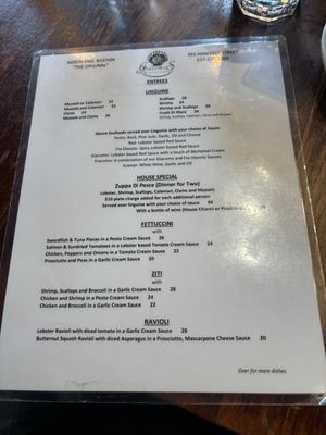 Menu photo 8 Giacomo's Ristorante - Boston Boston, MA Menu photo 8 Giacomo's Ristorante - Boston Boston, MA
