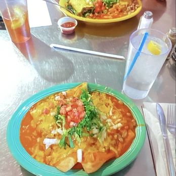 Duran Central Pharmacy - wednesdays lunch special stuffed sopaipillas with red chili. - Mexican Near Me - Albuquerque, New Mexico