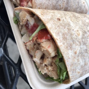 Farm To Truck - Grilled chicken wrap - Food Trucks Near Me Farm To Truck - Grilled chicken wrap - Food Trucks Near Me